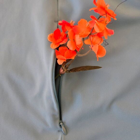 Tek Gear Womens Ultrastretch Zip Front Athletic Performance Jacket Aqua Size 2X - Picture 8 of 11